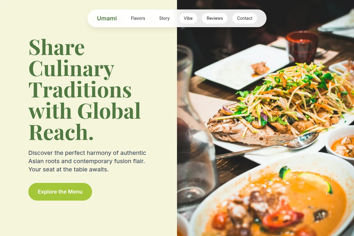 Kombu Asian Fusion Food