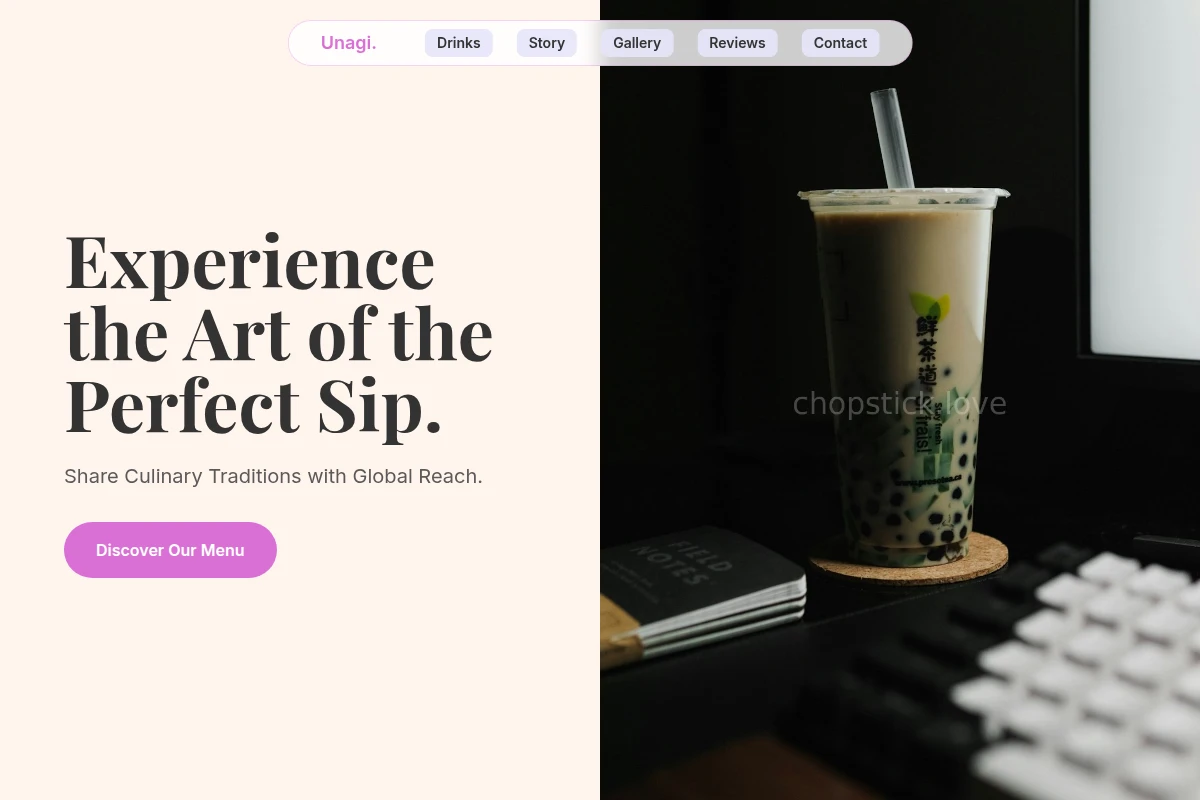 Unagi Boba Shop