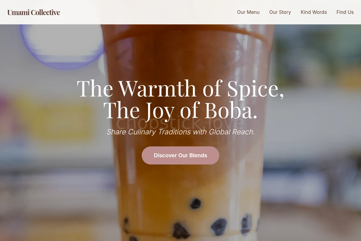 Ginger Boba Shop